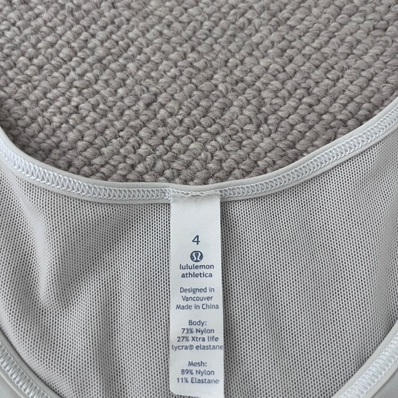 Lululemon Sculpted Tank Top in White - Picture 5 of 6
